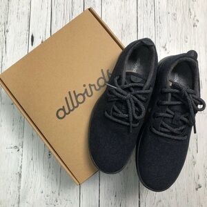NEW! Allbirds Black Wool Runners